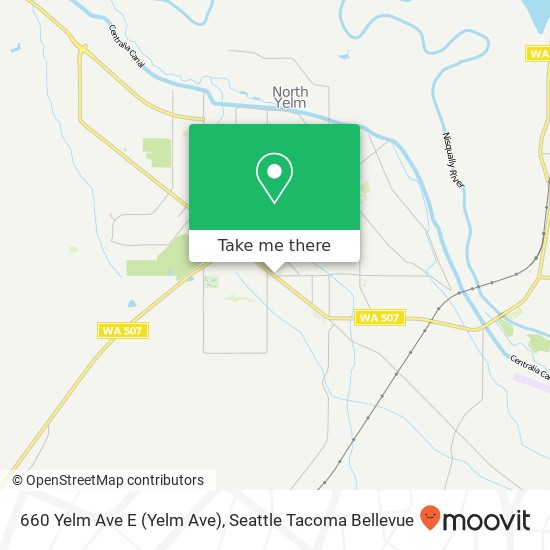 Mapa de 660 Yelm Ave E (Yelm Ave), Yelm, WA 98597