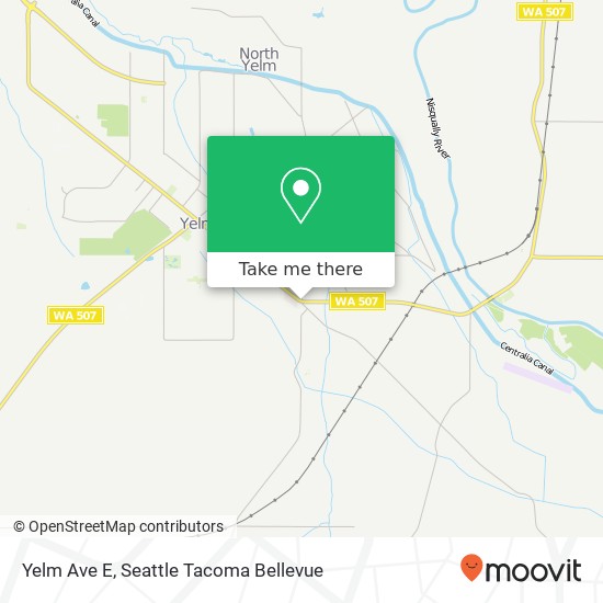 Mapa de Yelm Ave E, Yelm, WA 98597