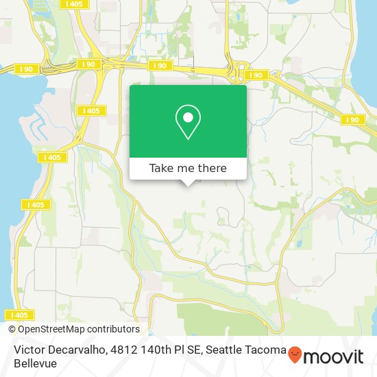 Victor Decarvalho, 4812 140th Pl SE map