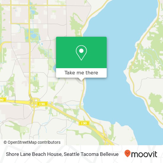 Mapa de Shore Lane Beach House