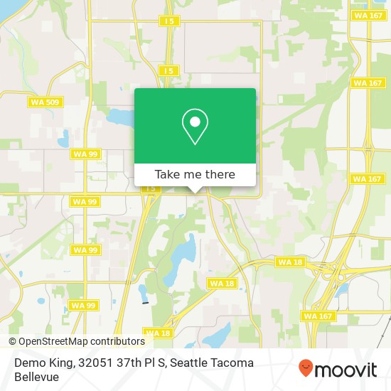 Demo King, 32051 37th Pl S map