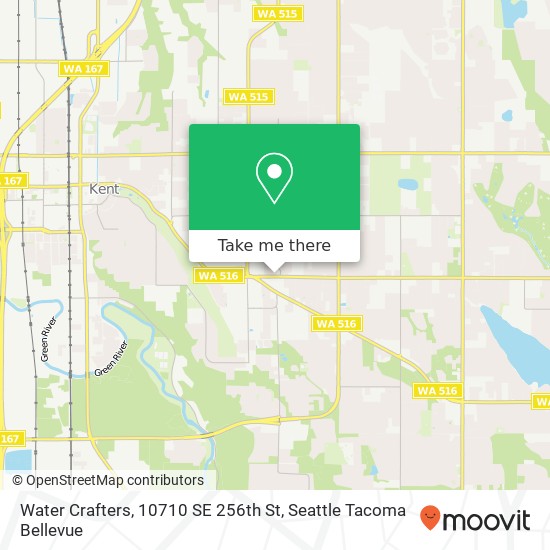 Mapa de Water Crafters, 10710 SE 256th St