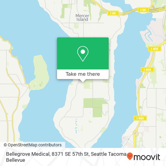 Mapa de Bellegrove Medical, 8371 SE 57th St