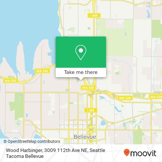 Wood Harbinger, 3009 112th Ave NE map