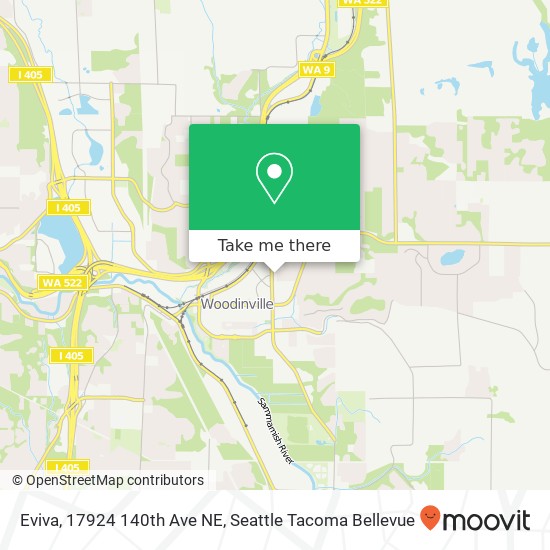 Mapa de Eviva, 17924 140th Ave NE