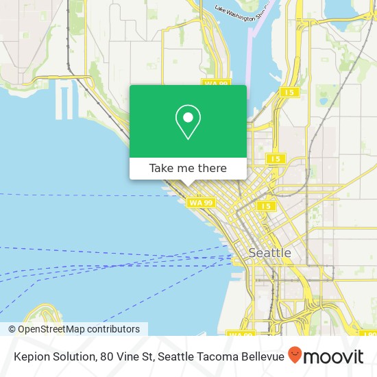 Mapa de Kepion Solution, 80 Vine St