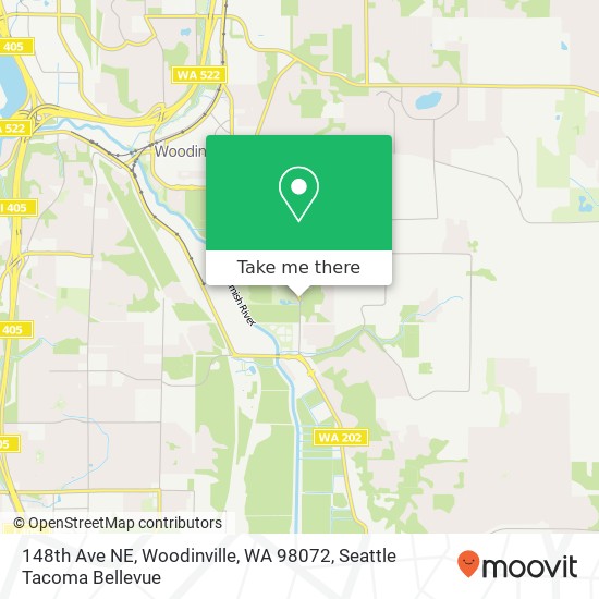 148th Ave NE, Woodinville, WA 98072 map