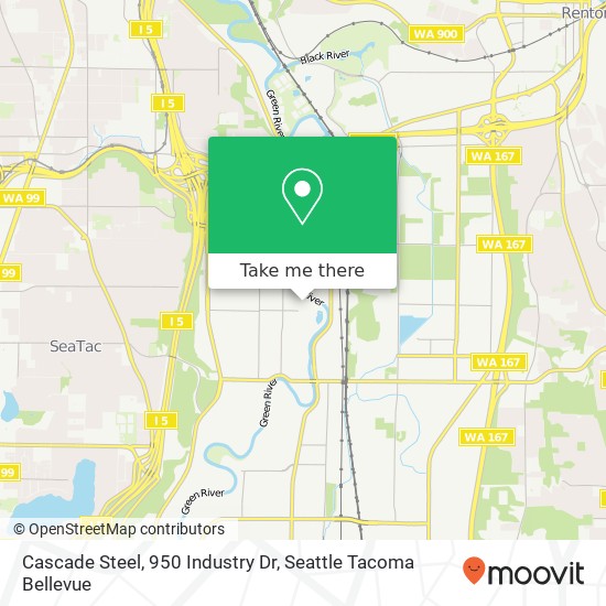 Cascade Steel, 950 Industry Dr map