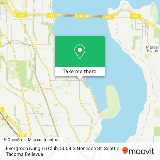 Evergreen Kung Fu Club, 5004 S Genesee St map