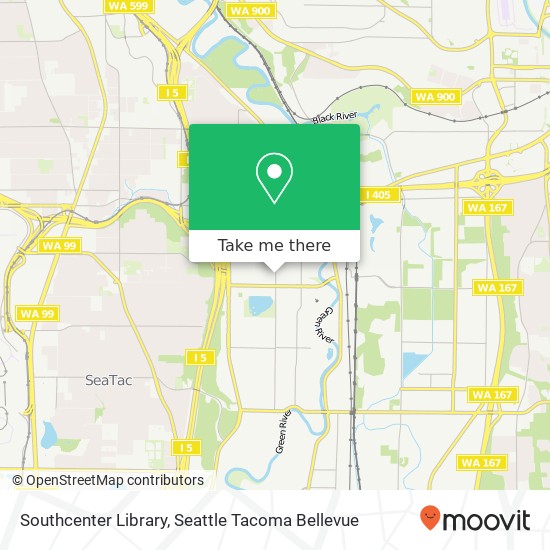 Southcenter Library map