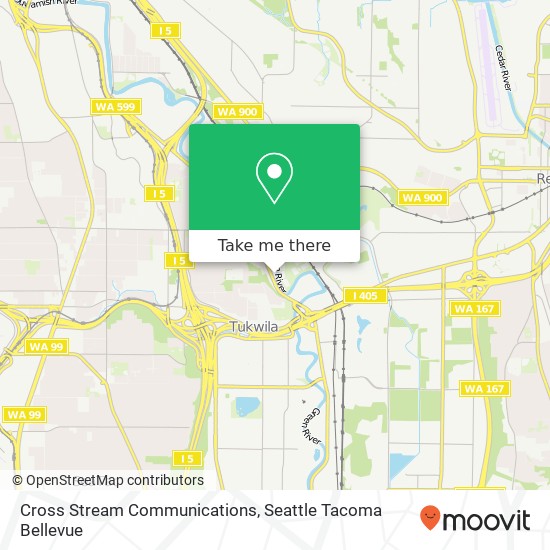 Cross Stream Communications map