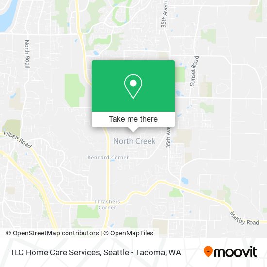 TLC Home Care Services map