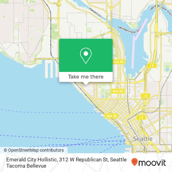 Emerald City Hollistic, 312 W Republican St map