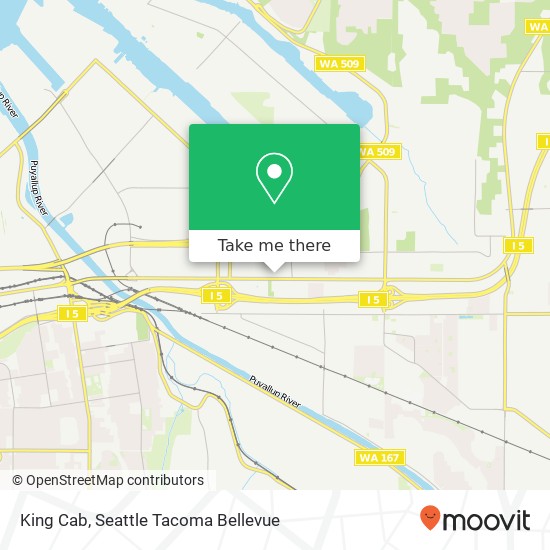 King Cab map