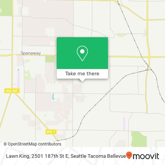 Mapa de Lawn King, 2501 187th St E