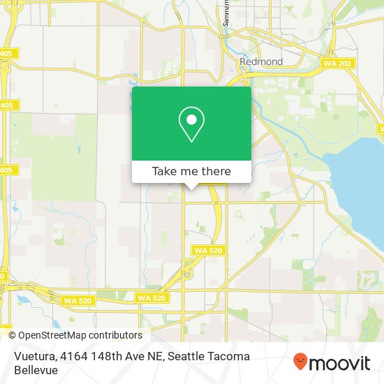 Mapa de Vuetura, 4164 148th Ave NE