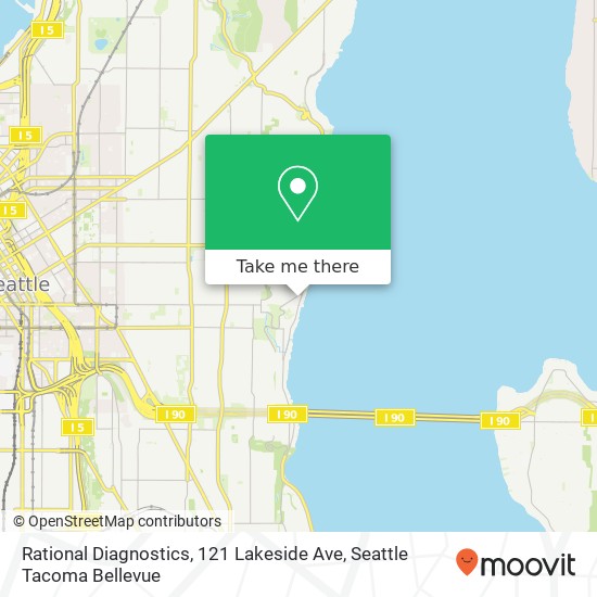 Rational Diagnostics, 121 Lakeside Ave map