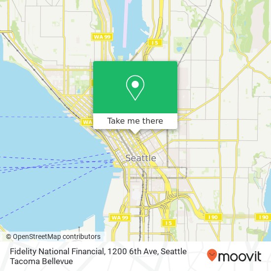 Fidelity National Financial, 1200 6th Ave map