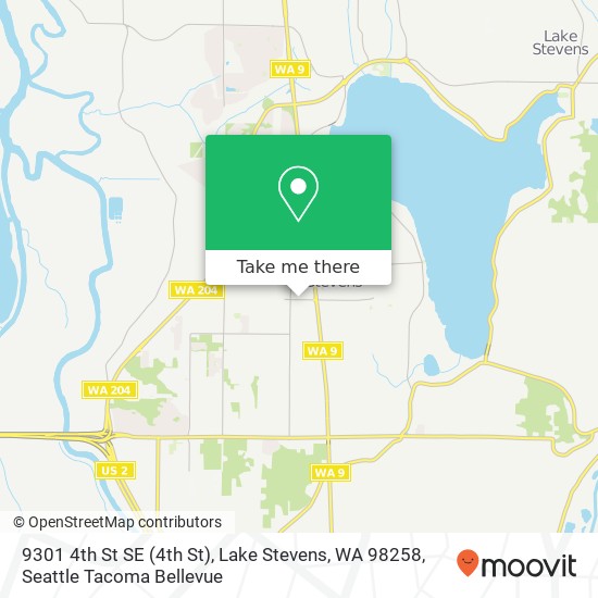 9301 4th St SE (4th St), Lake Stevens, WA 98258 map