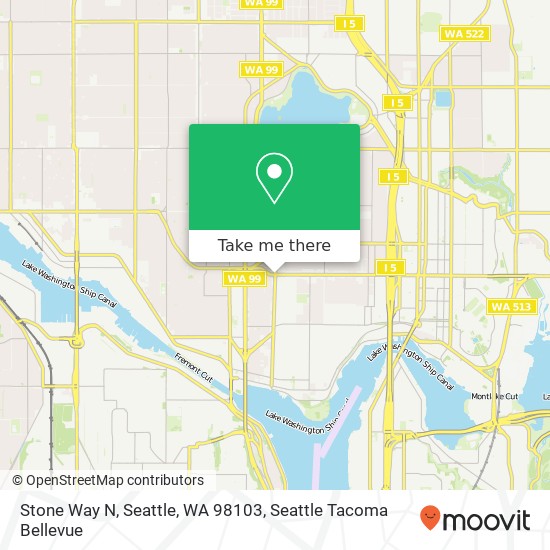 Stone Way N, Seattle, WA 98103 map