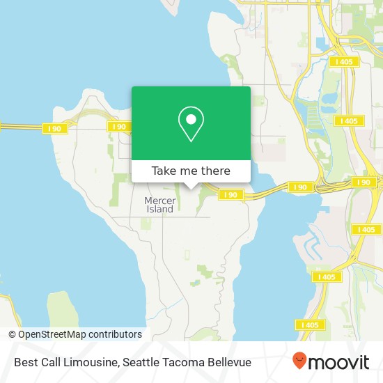 Best Call Limousine map