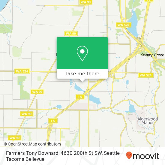 Farmers Tony Downard, 4630 200th St SW map