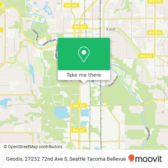 Mapa de Geodis, 27232 72nd Ave S