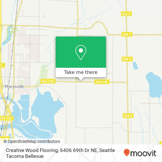Creative Wood Flooring, 6406 69th Dr NE map