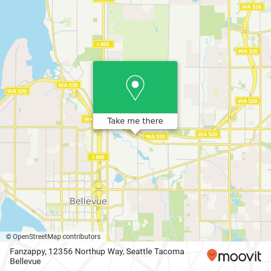 Fanzappy, 12356 Northup Way map