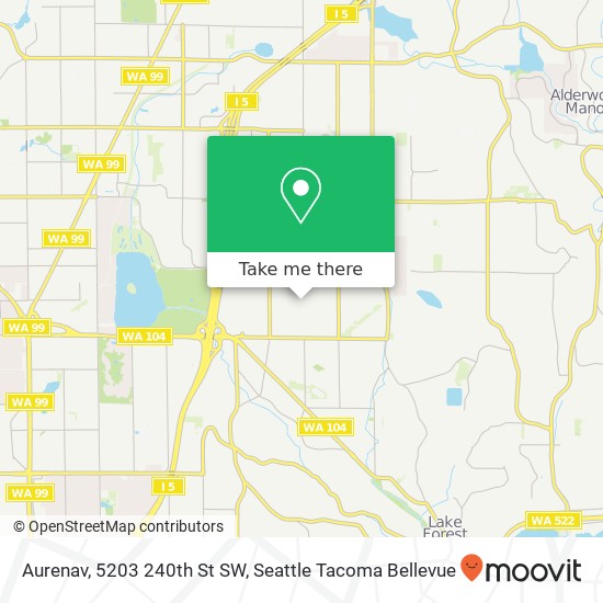 Aurenav, 5203 240th St SW map