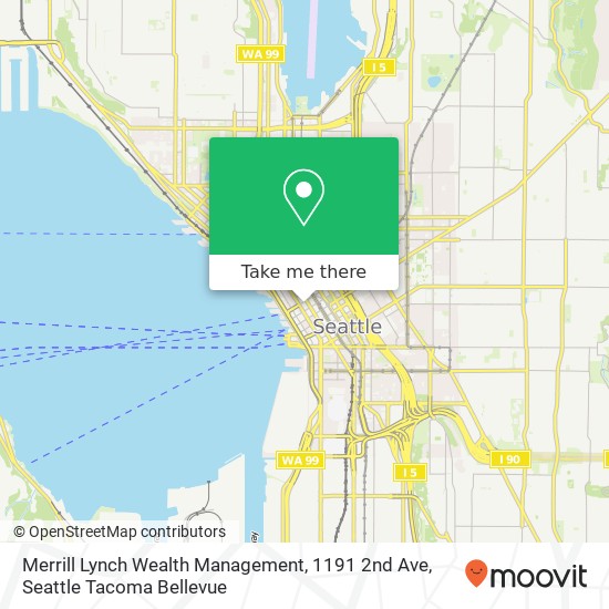 Mapa de Merrill Lynch Wealth Management, 1191 2nd Ave