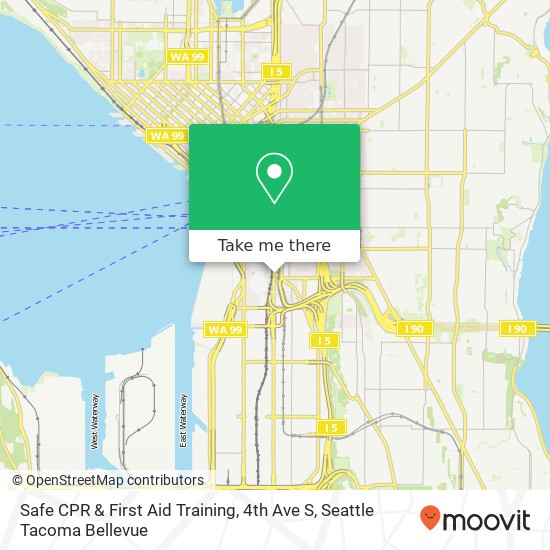 Safe CPR & First Aid Training, 4th Ave S map