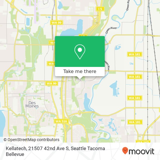 Mapa de Kellatech, 21507 42nd Ave S