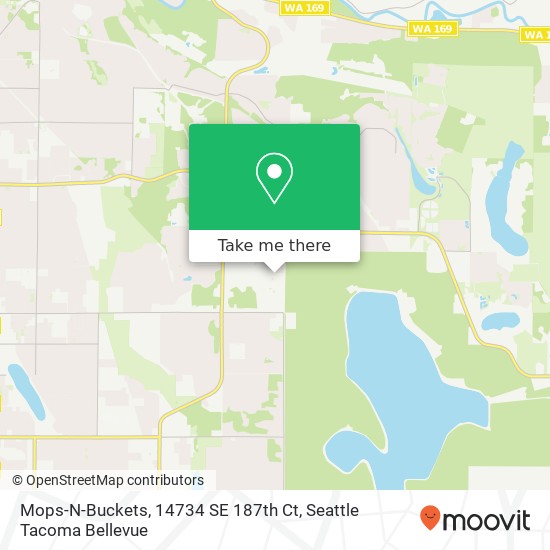 Mops-N-Buckets, 14734 SE 187th Ct map