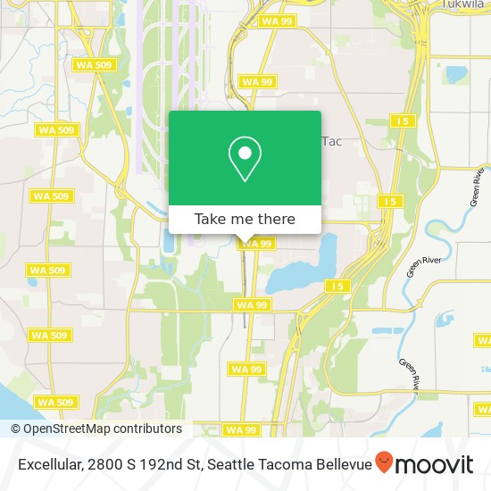 Excellular, 2800 S 192nd St map