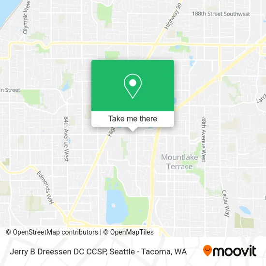 Mapa de Jerry B Dreessen DC CCSP