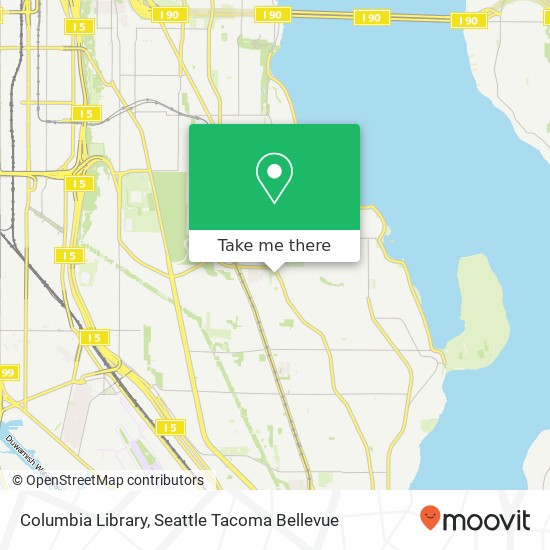 Columbia Library map