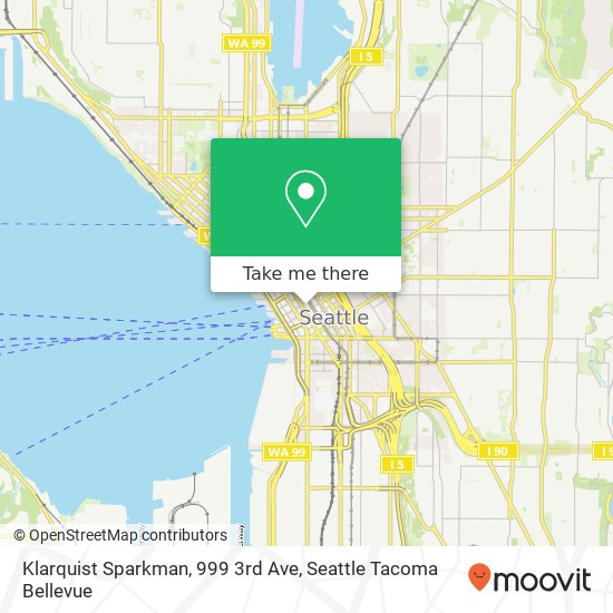 Mapa de Klarquist Sparkman, 999 3rd Ave