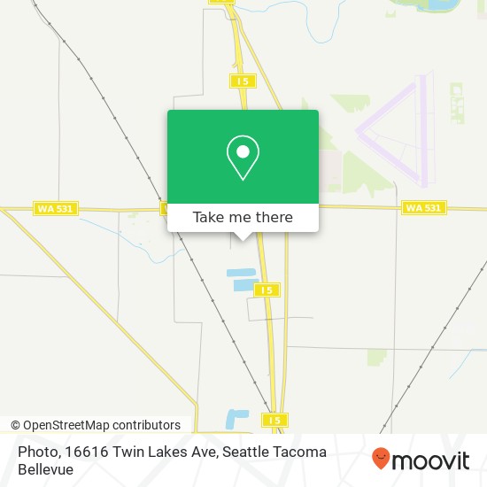 Mapa de Photo, 16616 Twin Lakes Ave