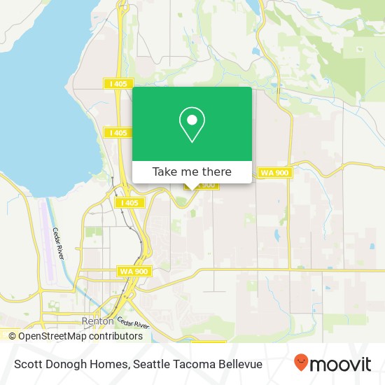 Mapa de Scott Donogh Homes