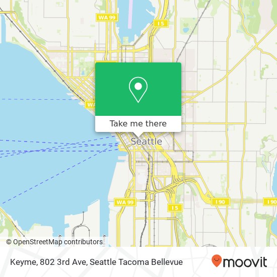 Mapa de Keyme, 802 3rd Ave