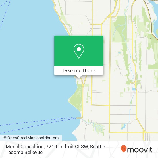 Merial Consulting, 7210 Ledroit Ct SW map