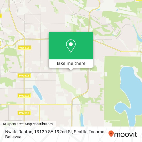 Nwlife Renton, 13120 SE 192nd St map