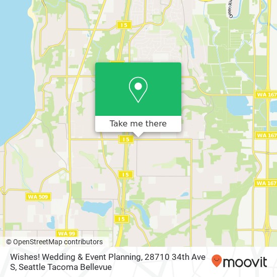 Wishes! Wedding & Event Planning, 28710 34th Ave S map