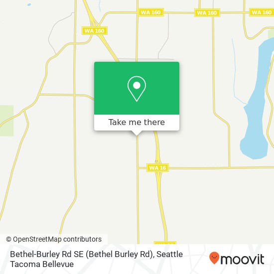 Bethel-Burley Rd SE (Bethel Burley Rd), Port Orchard, WA 98367 map