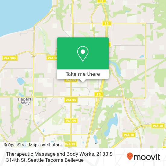 Therapeutic Massage and Body Works, 2130 S 314th St map