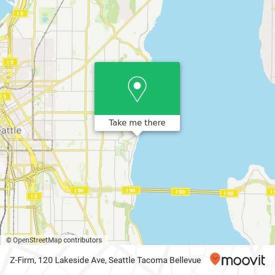 Mapa de Z-Firm, 120 Lakeside Ave