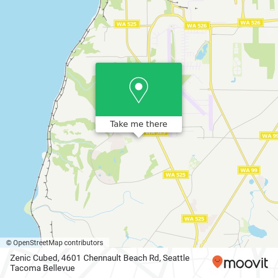 Mapa de Zenic Cubed, 4601 Chennault Beach Rd