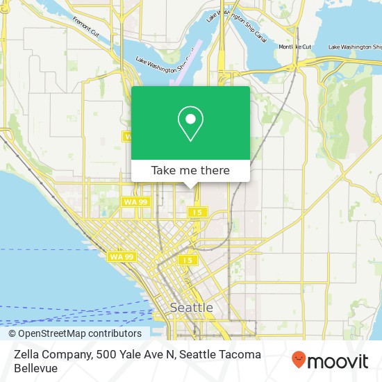 Zella Company, 500 Yale Ave N map