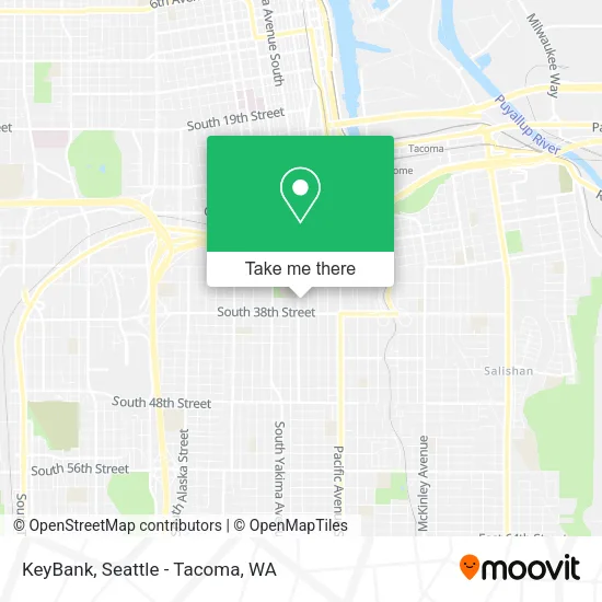 KeyBank map